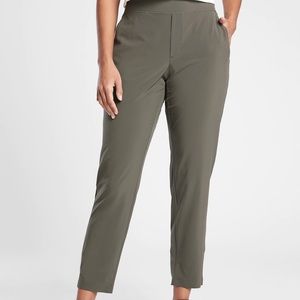 Athleta Brooklyn Mountain Olive Ankle Pant 14